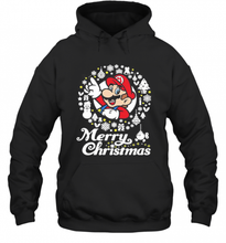 Load image into Gallery viewer, MARIO UGLY MERRY CHRISTMAS T-Shirt, Ladies T-Shirt, LongSleeve, Sweatshirt, Hoodie 2D
