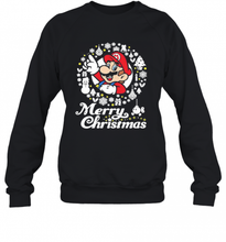 Load image into Gallery viewer, MARIO UGLY MERRY CHRISTMAS T-Shirt, Ladies T-Shirt, LongSleeve, Sweatshirt, Hoodie 2D
