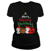 Load image into Gallery viewer, MATCHING XMAS MERRY QUARANTINE CHRISTMAS 2020 PAJAMAS T-Shirt, Ladies T-Shirt, LongSleeve, Sweatshirt, Hoodie 2D

