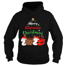 Load image into Gallery viewer, MATCHING XMAS MERRY QUARANTINE CHRISTMAS 2020 PAJAMAS T-Shirt, Ladies T-Shirt, LongSleeve, Sweatshirt, Hoodie 2D
