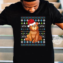 Load image into Gallery viewer, Merry Christmas Bear Ugly Santa Claus Xmas Family T-Shirt, Ladies T-Shirt, Hoodie 2D
