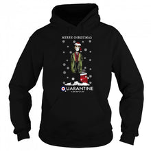 Load image into Gallery viewer, Merry Christmas Quarantine A New Way Of Life T-Shirt, Ladies T-Shirt, LongSleeve, Sweatshirt, Hoodie 2D
