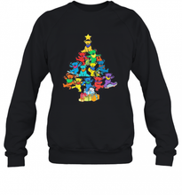 Load image into Gallery viewer, MERRY CHRISTMAS TREE BEARS COLOR T-Shirt, Ladies T-Shirt, LongSleeve, Sweatshirt, Hoodie 2D
