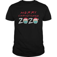 Load image into Gallery viewer, Merry Christmask 2020 Funny Santa Wear Mask Quarantine Xmas T-Shirt, Ladies T-Shirt, LongSleeve, Sweatshirt, Hoodie 2D
