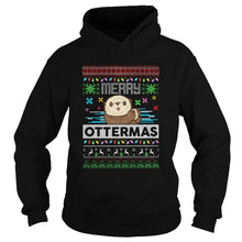 Load image into Gallery viewer, MERRY OTTERMAS UGLY CHRISTMAS T-Shirt, Ladies T-Shirt, LongSleeve, Sweatshirt, Hoodie 2D
