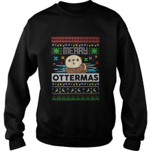 Load image into Gallery viewer, MERRY OTTERMAS UGLY CHRISTMAS T-Shirt, Ladies T-Shirt, LongSleeve, Sweatshirt, Hoodie 2D
