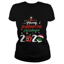 Load image into Gallery viewer, MERRY QUARANTINE CHRISTMAS 2020 T-Shirt, Ladies T-Shirt, LongSleeve, Sweatshirt, Hoodie 2D

