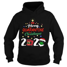 Load image into Gallery viewer, MERRY QUARANTINE CHRISTMAS 2020 T-Shirt, Ladies T-Shirt, LongSleeve, Sweatshirt, Hoodie 2D
