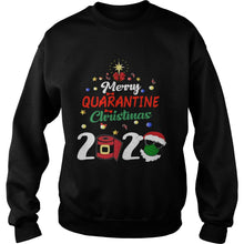 Load image into Gallery viewer, MERRY QUARANTINE CHRISTMAS 2020 T-Shirt, Ladies T-Shirt, LongSleeve, Sweatshirt, Hoodie 2D

