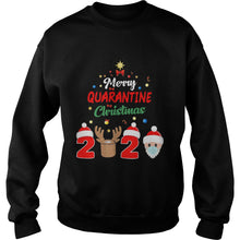 Load image into Gallery viewer, MERRY QUARANTINE CHRISTMAS 2020 XMAS PAJAMAS HOLIDAYS T-Shirt, Ladies T-Shirt, LongSleeve, Sweatshirt, Hoodie 2D
