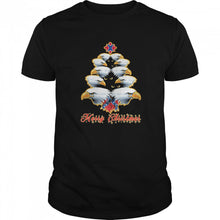 Load image into Gallery viewer, MERRY CHRISTMAS TREE EAGLES BRITISH FLAG T-Shirt, Ladies T-Shirt, LongSleeve, Sweatshirt, Hoodie 2D
