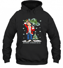 Load image into Gallery viewer, MORRISSEY SANTA MERRY CHRISTMAS TREE SHIRT T-Shirt, Ladies T-Shirt, LongSleeve, Sweatshirt, Hoodie 2D

