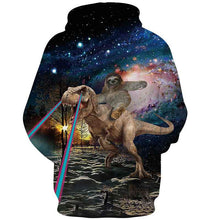 Load image into Gallery viewer, Mens Halloween Hoodies Dinosaur 3D Printed
