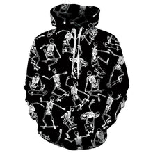 Load image into Gallery viewer, Mens Halloween Hoodies 3D Printed Skull Sports Printing Pattern Hooded
