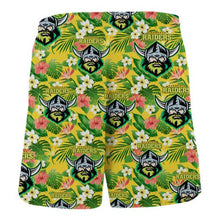 Load image into Gallery viewer, CANBERRA RAIDERS Shorts Gym Fitness Running For Summer Men's Cool Sport Short Pants 3D Swim Trunks
