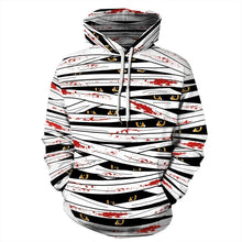 Load image into Gallery viewer, Mens Hoodies 3D Printed Eye Swathe Pattern Printing Halloween Hoodies

