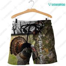 Load image into Gallery viewer, Turkey 7 Suit  3D Hoodie, 3D Zip Hoodie, 3D Sweatshirt, 3D T-Shirt, 3D Tank Top, 3D Short Pants Full Print
