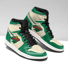 Load image into Gallery viewer, NHL Minnesota Wild Air Jordan Shoes Sport Top Branding Trends 2020 Sneakers
