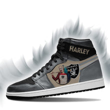 Load image into Gallery viewer, Harley Quinn NFL Oakland Raiders Air Jordan Shoes Sport Top Branding Trends 2020 Sneakers
