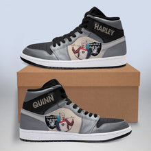 Load image into Gallery viewer, Harley Quinn NFL Oakland Raiders Air Jordan Shoes Sport Top Branding Trends 2020 Sneakers
