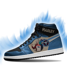 Load image into Gallery viewer, Harley Quinn NFL Tennessee Titans Air Jordan Shoes Sport Top Branding Trends 2020 Sneakers
