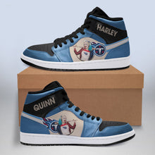 Load image into Gallery viewer, Harley Quinn NFL Tennessee Titans Air Jordan Shoes Sport Top Branding Trends 2020 Sneakers
