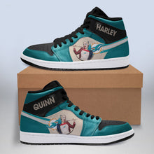 Load image into Gallery viewer, Harley Quinn NFL Miami Dolphins Air Jordan Shoes Sport Top Branding Trends 2020 Sneakers
