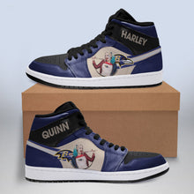 Load image into Gallery viewer, Harley Quinn NFL Baltimore Ravens Air Jordan Shoes Sport Top Branding Trends 2020 Sneakers
