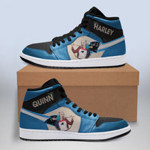 Load image into Gallery viewer, Harley Quinn NFL Carolina Panthers Air Jordan Shoes Sport Top Branding Trends 2020 Sneakers
