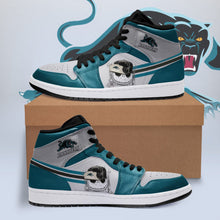 Load image into Gallery viewer, Jack Skellington Penrith Panthers NRL Air Jordan Shoes Sport Top Branding Trends 2020 Sneakers
