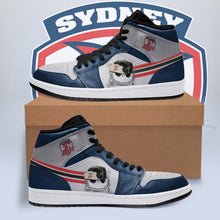 Load image into Gallery viewer, Jack Skellington Sydney Roosters NRL Air Jordan Shoes Sport Top Branding Trends 2020 Sneakers
