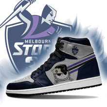 Load image into Gallery viewer, Jack Skellington Melbourne Storm NRL Air Jordan Shoes Sport Top Branding Trends 2020 Sneakers
