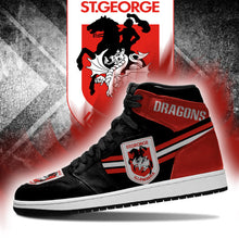 Load image into Gallery viewer, NRL St. George Illawarra Dragons Air Jordan Shoes Sport Top Branding Trends 2020 Sneakers
