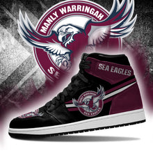 Load image into Gallery viewer, NRL Manly Warringah Sea Eagles Air Jordan Shoes Sport Top Branding Trends 2020 Sneakers
