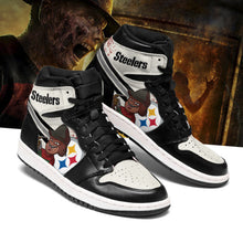 Load image into Gallery viewer, NFL Pittsburgh Steelers Horror Air Jordan Shoes Sport Top Branding Trends 2020 Sneakers
