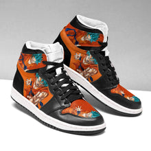 Load image into Gallery viewer, Goku Shoes Super Saiyan Blue Dragon Ball Anime Sneakers Air Jordan Shoes Sport Sneakers
