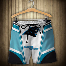 Load image into Gallery viewer, Carolina Panthers NFL Football Suit  3D Hoodie, 3D Zip Hoodie, 3D Sweatshirt, 3D Fleece Hoodie, 3D T-Shirt, 3D Polo T-Shirt, 3D Tank Top, 3D Bomber Jacket, 3D Long Pants, 3D Short Pants Full Print
