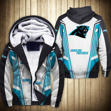 Load image into Gallery viewer, Carolina Panthers NFL Football Suit  3D Hoodie, 3D Zip Hoodie, 3D Sweatshirt, 3D Fleece Hoodie, 3D T-Shirt, 3D Polo T-Shirt, 3D Tank Top, 3D Bomber Jacket, 3D Long Pants, 3D Short Pants Full Print
