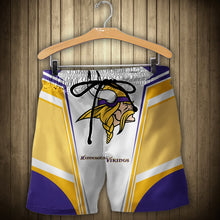Load image into Gallery viewer, Minnesota Vikings  NFL Football Suit  3D Hoodie, 3D Zip Hoodie, 3D Sweatshirt, 3D Fleece Hoodie, 3D T-Shirt, 3D Polo T-Shirt, 3D Tank Top, 3D Bomber Jacket, 3D Long Pants, 3D Short Pants Full Print
