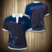 Load image into Gallery viewer, Dallas Cowboys 3 NFL Football Suit  3D Hoodie, 3D Zip Hoodie, 3D Sweatshirt, 3D Fleece Hoodie, 3D T-Shirt, 3D Polo T-Shirt, 3D Tank Top, 3D Bomber Jacket, 3D Long Pants, 3D Short Pants Full Print
