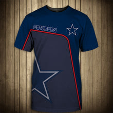 Load image into Gallery viewer, Dallas Cowboys 3 NFL Football Suit  3D Hoodie, 3D Zip Hoodie, 3D Sweatshirt, 3D Fleece Hoodie, 3D T-Shirt, 3D Polo T-Shirt, 3D Tank Top, 3D Bomber Jacket, 3D Long Pants, 3D Short Pants Full Print
