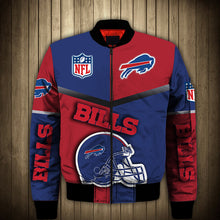 Load image into Gallery viewer, Buffalo Bills 2 NFL Football Suit  3D Hoodie, 3D Zip Hoodie, 3D Sweatshirt, 3D Fleece Hoodie, 3D T-Shirt, 3D Polo T-Shirt, 3D Tank Top, 3D Bomber Jacket, 3D Long Pants, 3D Short Pants Full Print
