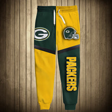 Load image into Gallery viewer, Green Bay Packers NFL Football Suit  3D Hoodie, 3D Zip Hoodie, 3D Sweatshirt, 3D Fleece Hoodie, 3D T-Shirt, 3D Polo T-Shirt, 3D Tank Top, 3D Bomber Jacket, 3D Long Pants, 3D Short Pants Full Print
