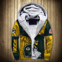 Load image into Gallery viewer, Green Bay Packers NFL Football Suit  3D Hoodie, 3D Zip Hoodie, 3D Sweatshirt, 3D Fleece Hoodie, 3D T-Shirt, 3D Polo T-Shirt, 3D Tank Top, 3D Bomber Jacket, 3D Long Pants, 3D Short Pants Full Print
