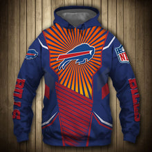 Load image into Gallery viewer, Buffalo Bills NFL Football Suit  3D Hoodie, 3D Zip Hoodie, 3D Sweatshirt, 3D Fleece Hoodie, 3D T-Shirt, 3D Polo T-Shirt, 3D Tank Top, 3D Bomber Jacket, 3D Long Pants, 3D Short Pants Full Print
