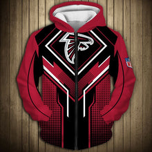 Load image into Gallery viewer, Atlanta Falcons NFL Football Suit  3D Hoodie, 3D Zip Hoodie, 3D Sweatshirt, 3D Fleece Hoodie, 3D T-Shirt, 3D Polo T-Shirt, 3D Tank Top, 3D Bomber Jacket, 3D Long Pants, 3D Short Pants Full Print
