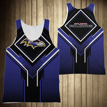 Load image into Gallery viewer, Baltimore Ravens NFL Football Suit  3D Hoodie, 3D Zip Hoodie, 3D Sweatshirt, 3D Fleece Hoodie, 3D T-Shirt, 3D Polo T-Shirt, 3D Tank Top, 3D Bomber Jacket, 3D Long Pants, 3D Short Pants Full Print
