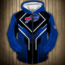 Load image into Gallery viewer, Buffalo Bills 3 NFL Football Suit  3D Hoodie, 3D Zip Hoodie, 3D Sweatshirt, 3D Fleece Hoodie, 3D T-Shirt, 3D Polo T-Shirt, 3D Tank Top, 3D Bomber Jacket, 3D Long Pants, 3D Short Pants Full Print
