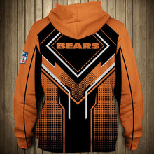 Load image into Gallery viewer, Chicago Bears NFL Football Suit  3D Hoodie, 3D Zip Hoodie, 3D Sweatshirt, 3D Fleece Hoodie, 3D T-Shirt, 3D Polo T-Shirt, 3D Tank Top, 3D Bomber Jacket, 3D Long Pants, 3D Short Pants Full Print

