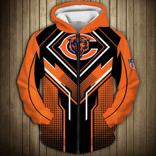 Load image into Gallery viewer, Chicago Bears NFL Football Suit  3D Hoodie, 3D Zip Hoodie, 3D Sweatshirt, 3D Fleece Hoodie, 3D T-Shirt, 3D Polo T-Shirt, 3D Tank Top, 3D Bomber Jacket, 3D Long Pants, 3D Short Pants Full Print
